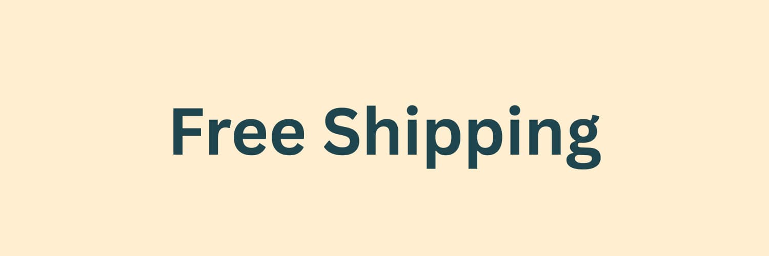 Free shipping