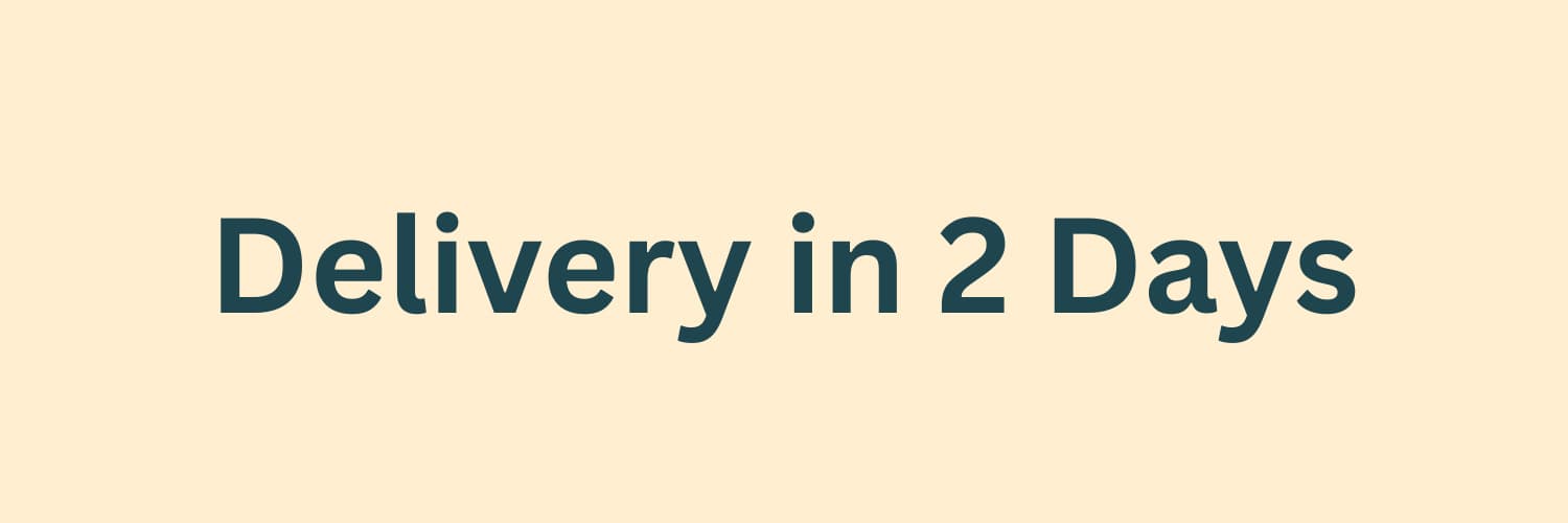Delivery in 2 days