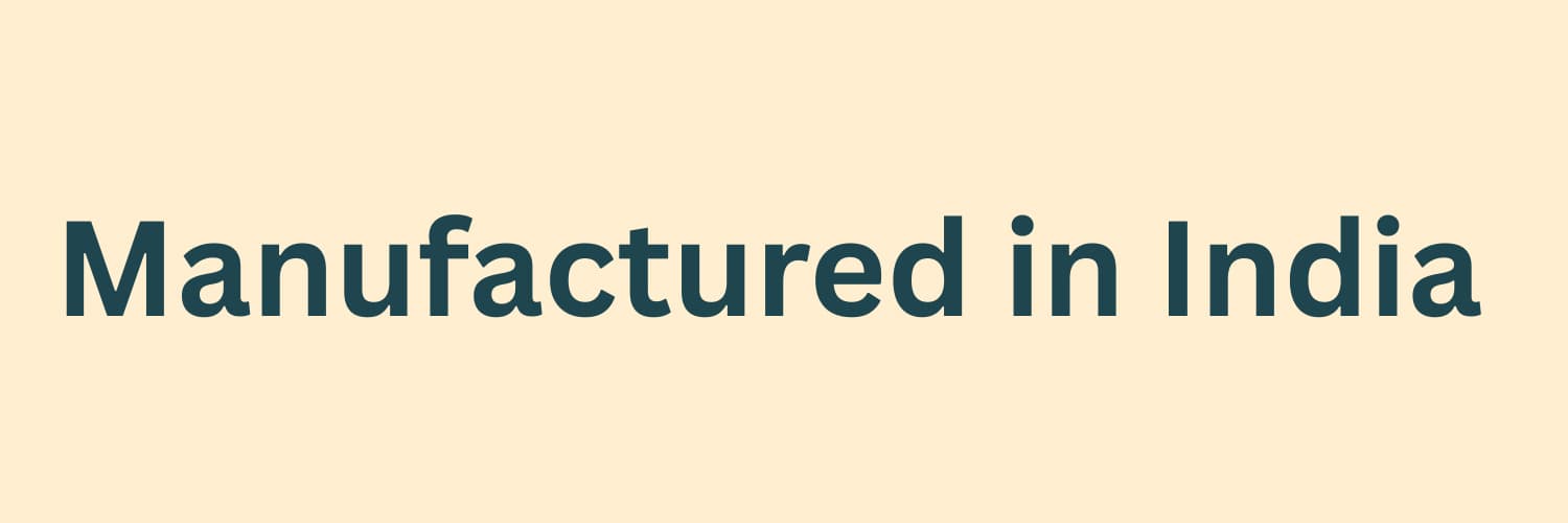 Manufactured in India